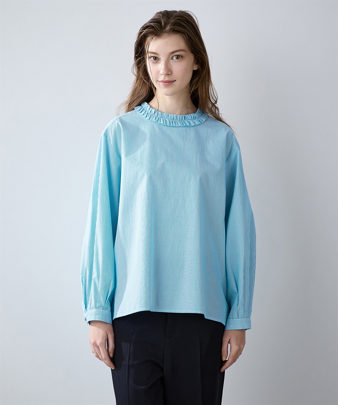 LE SOUK HOLIDAY 襟フリルブラウス_sub_18