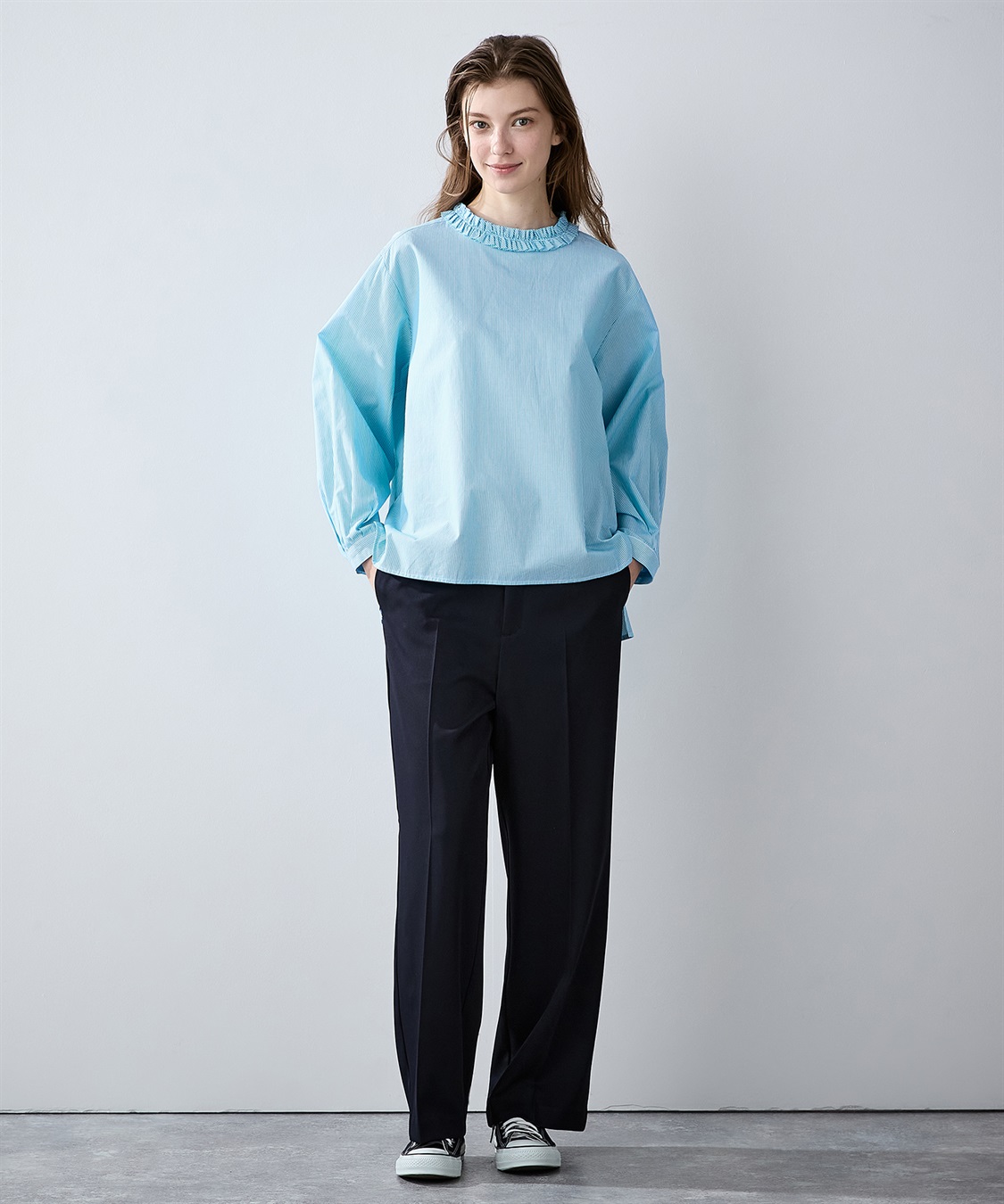 LE SOUK HOLIDAY 襟フリルブラウス_sub_20