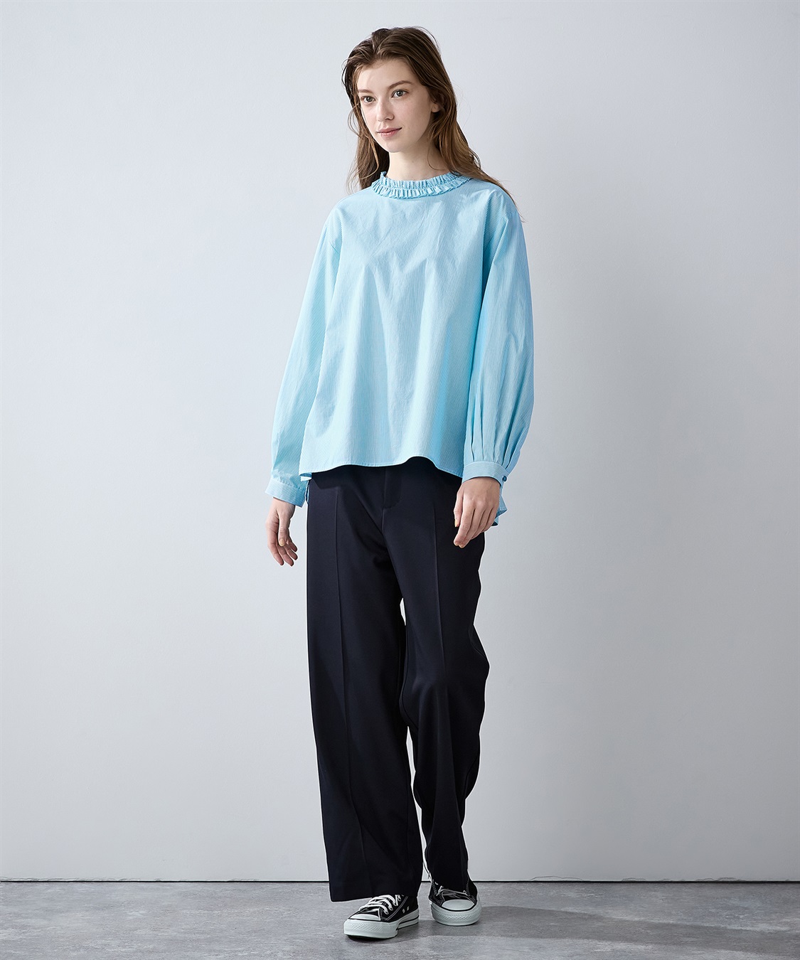 LE SOUK HOLIDAY 襟フリルブラウス_sub_21