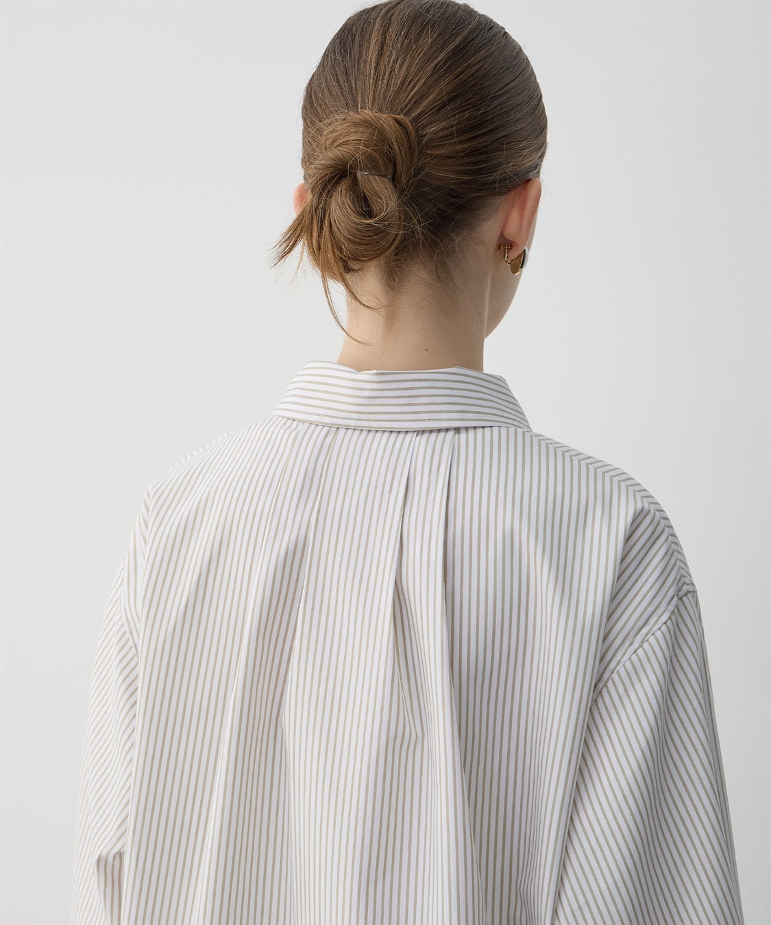 LE SOUK HOLIDAY ドロストストライプシャツ_sub_7