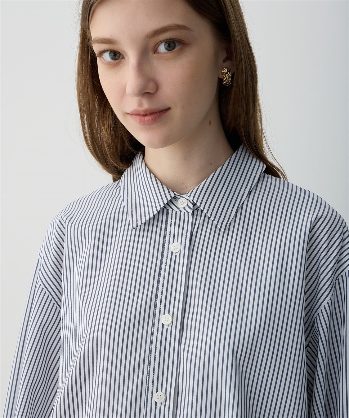 LE SOUK HOLIDAY ドロストストライプシャツ_sub_16