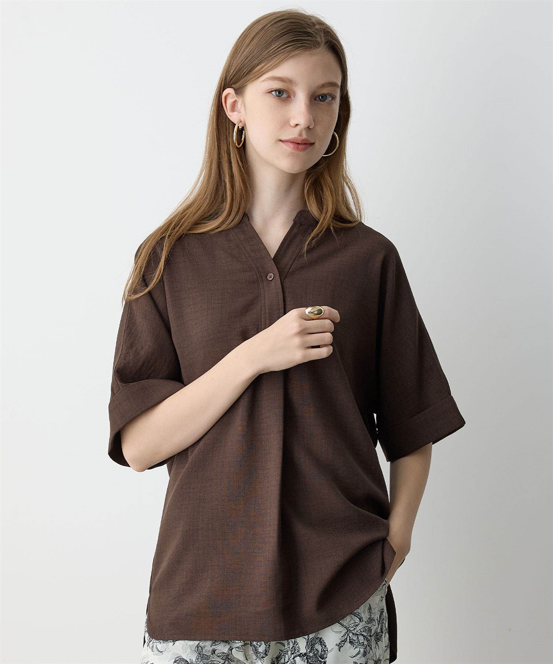 LE SOUK HOLIDAY リネンライクシャツ【接触冷感】_sub_6