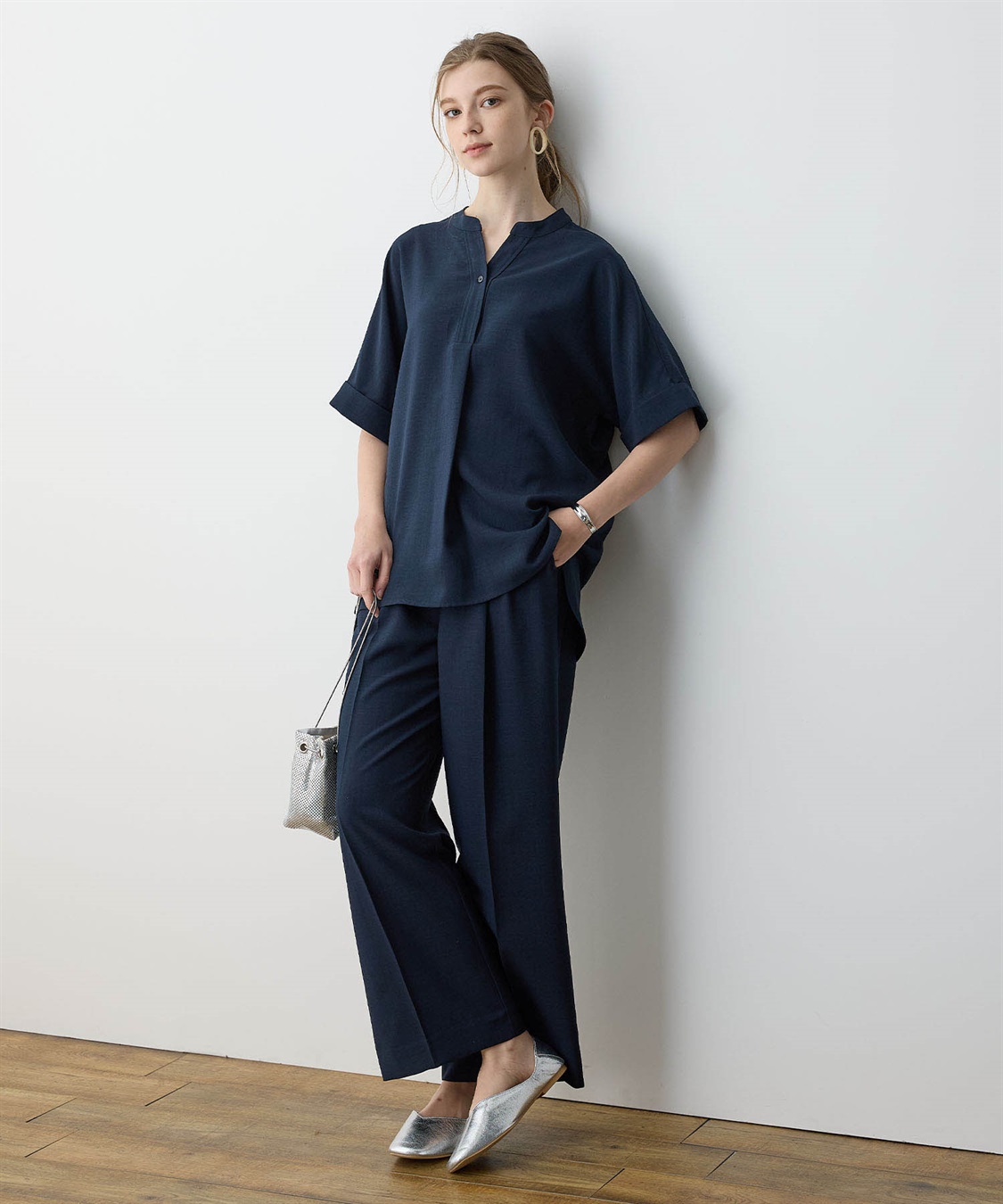 LE SOUK HOLIDAY リネンライクシャツ【接触冷感】_sub_16