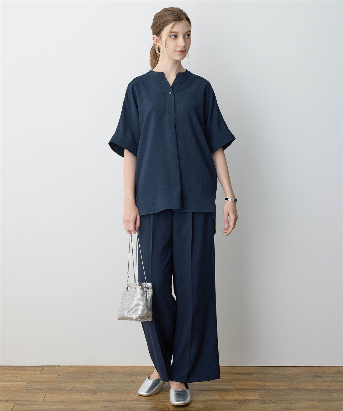 LE SOUK HOLIDAY リネンライクシャツ【接触冷感】_sub_17