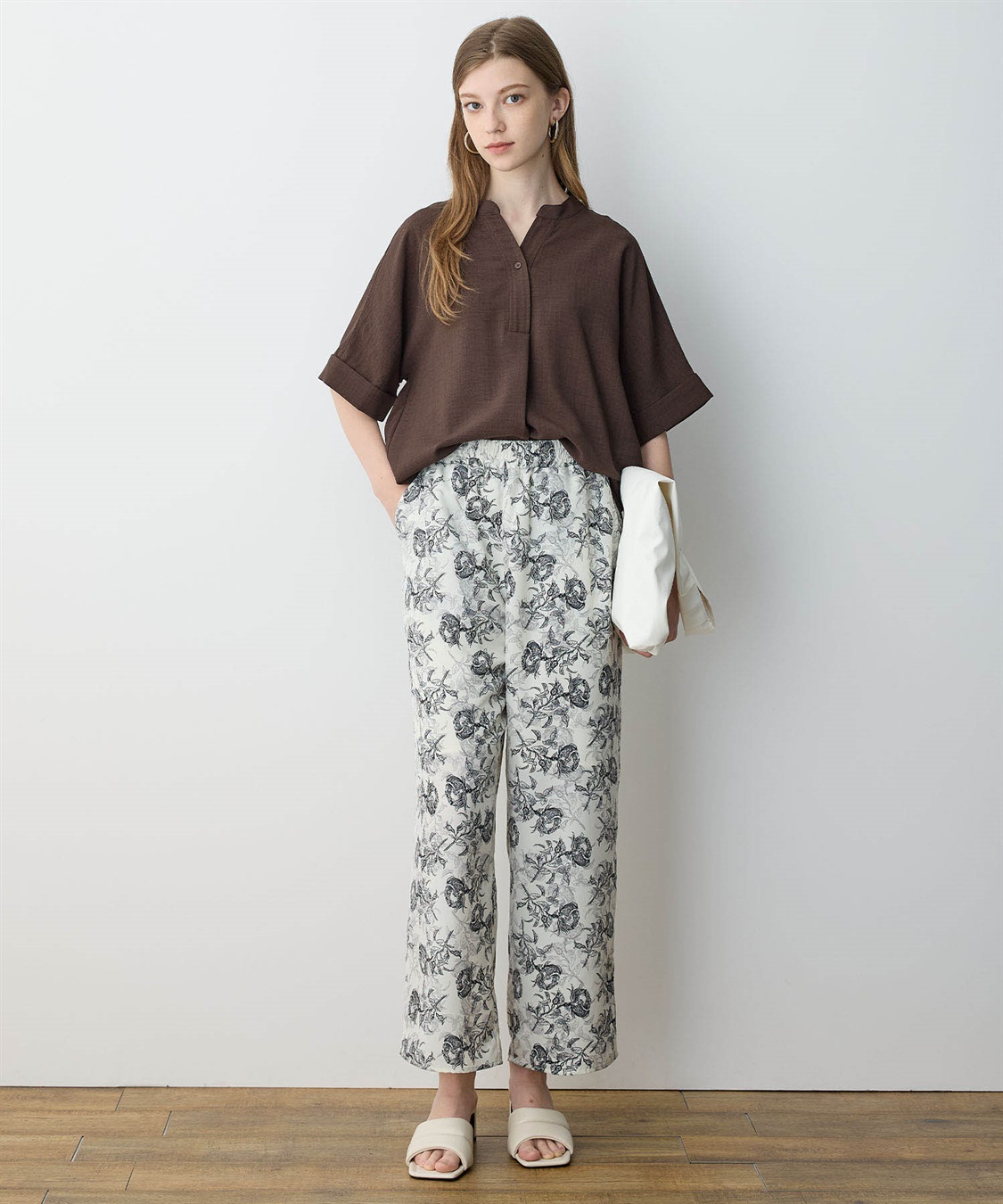 LE SOUK HOLIDAY リネンライクシャツ【接触冷感】_sub_19