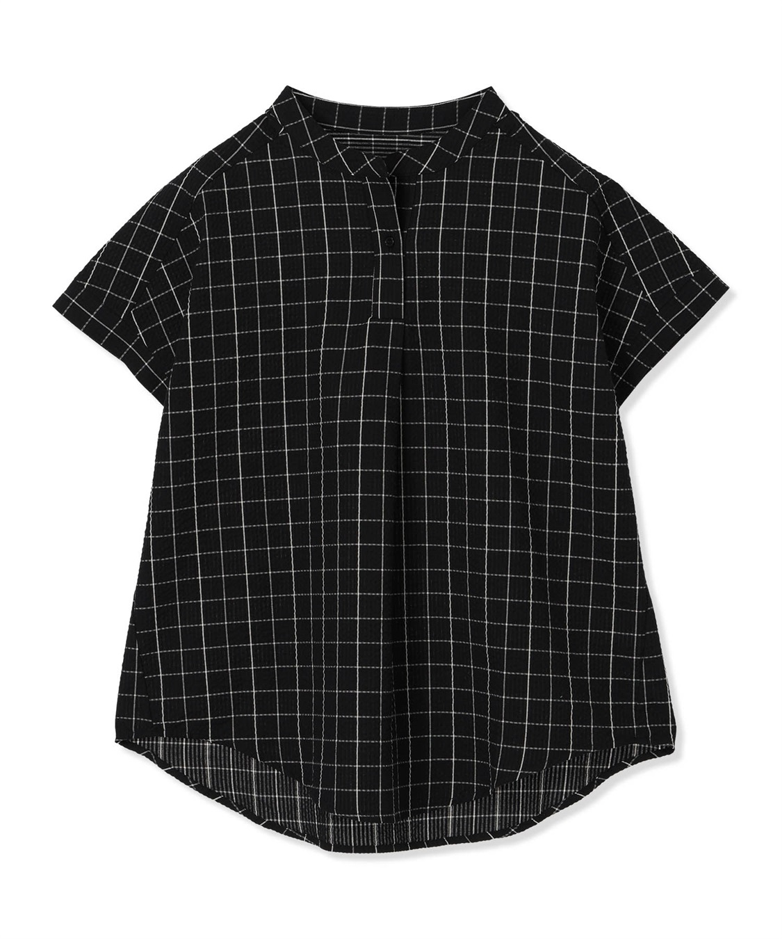 LE SOUK HOLIDAY スキッパーサッカーブラウス_sub_22