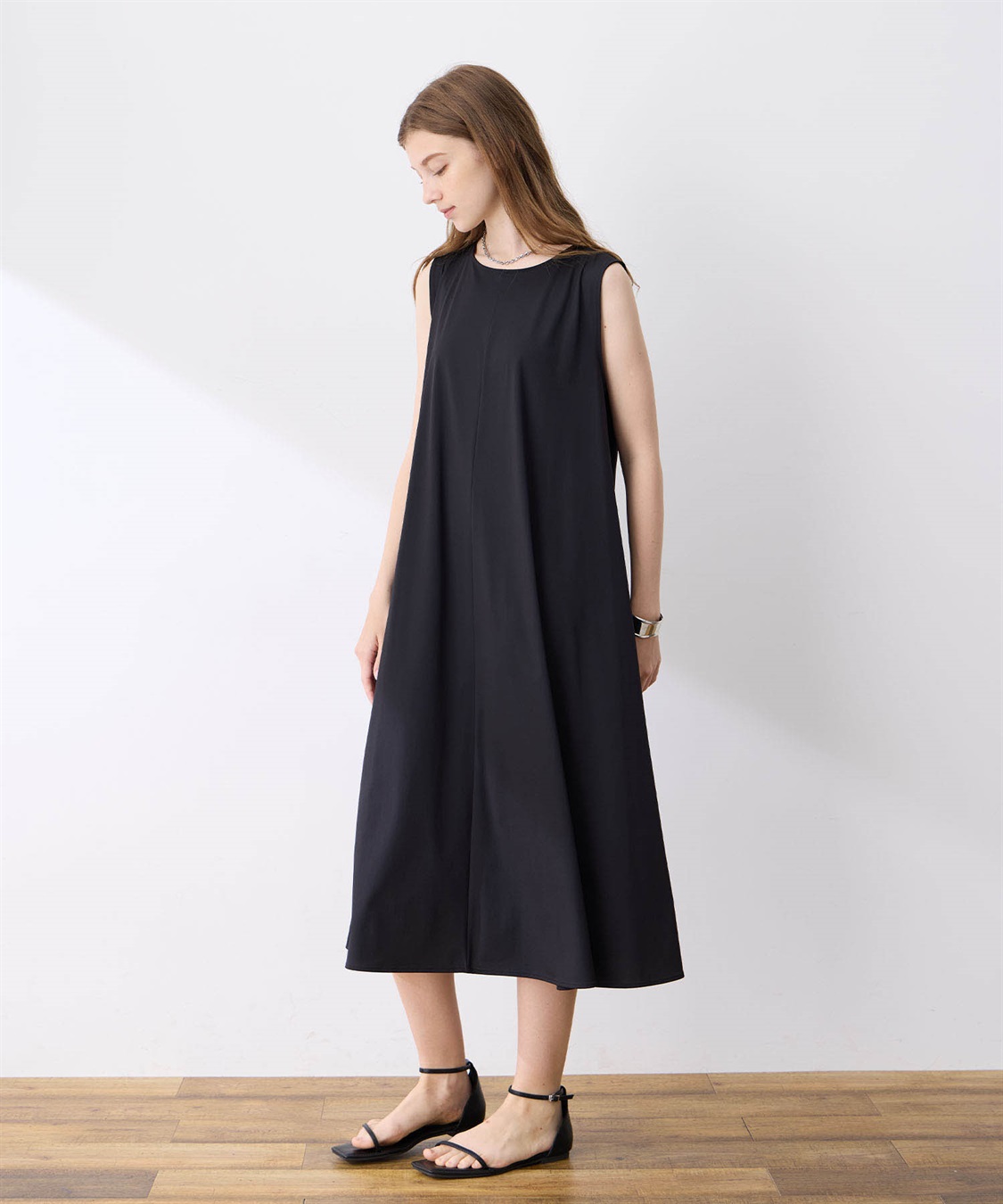 LE SOUK HOLIDAY 【接触冷感】超冷感ノースリーブワンピース_sub_3