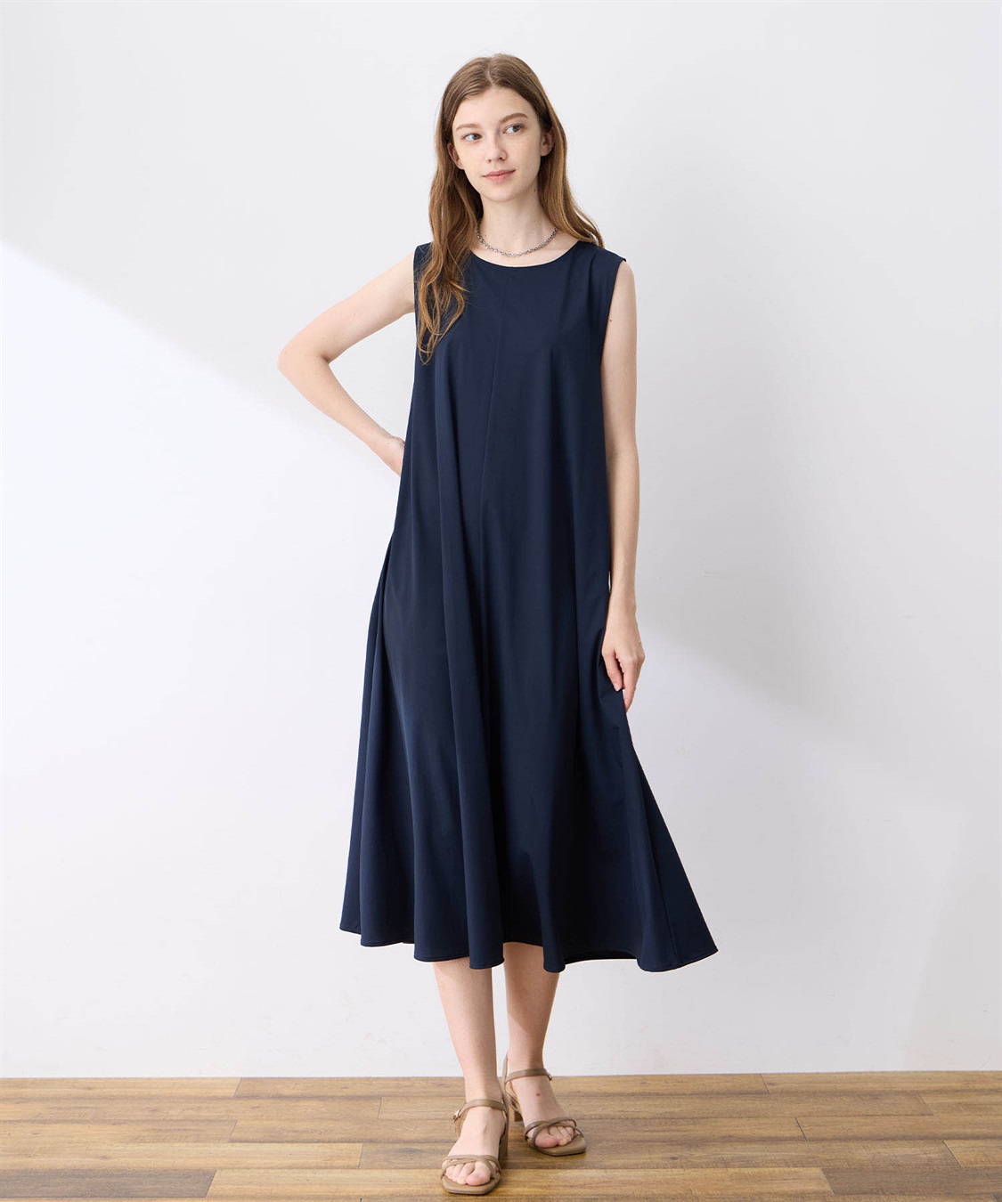 LE SOUK HOLIDAY 【接触冷感】超冷感ノースリーブワンピース_sub_7
