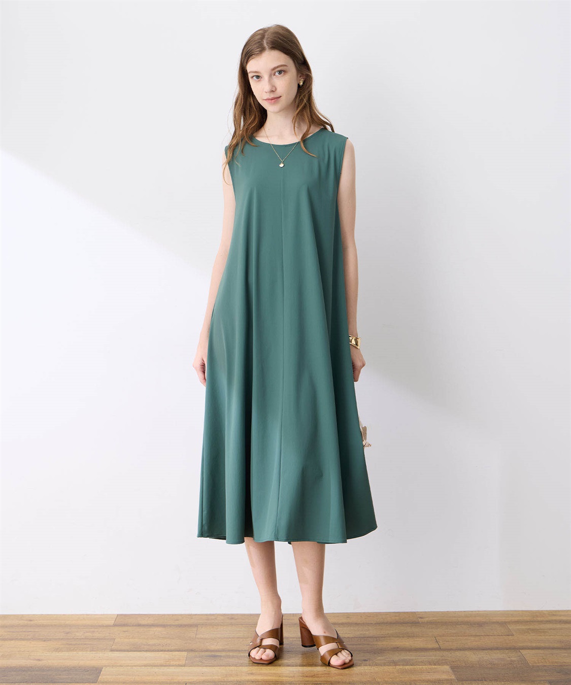 LE SOUK HOLIDAY 【接触冷感】超冷感ノースリーブワンピース_sub_9