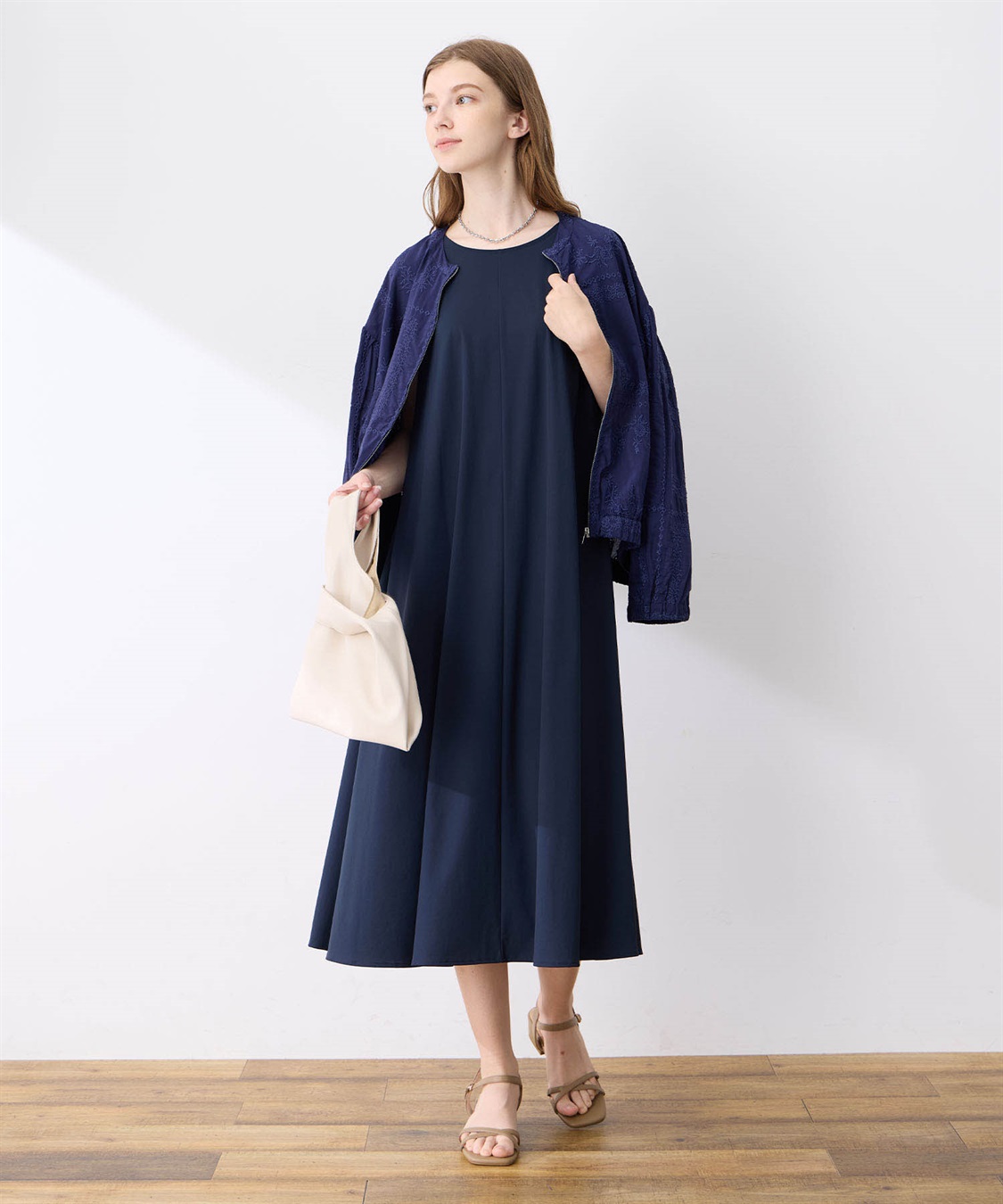 LE SOUK HOLIDAY 【接触冷感】超冷感ノースリーブワンピース_sub_18