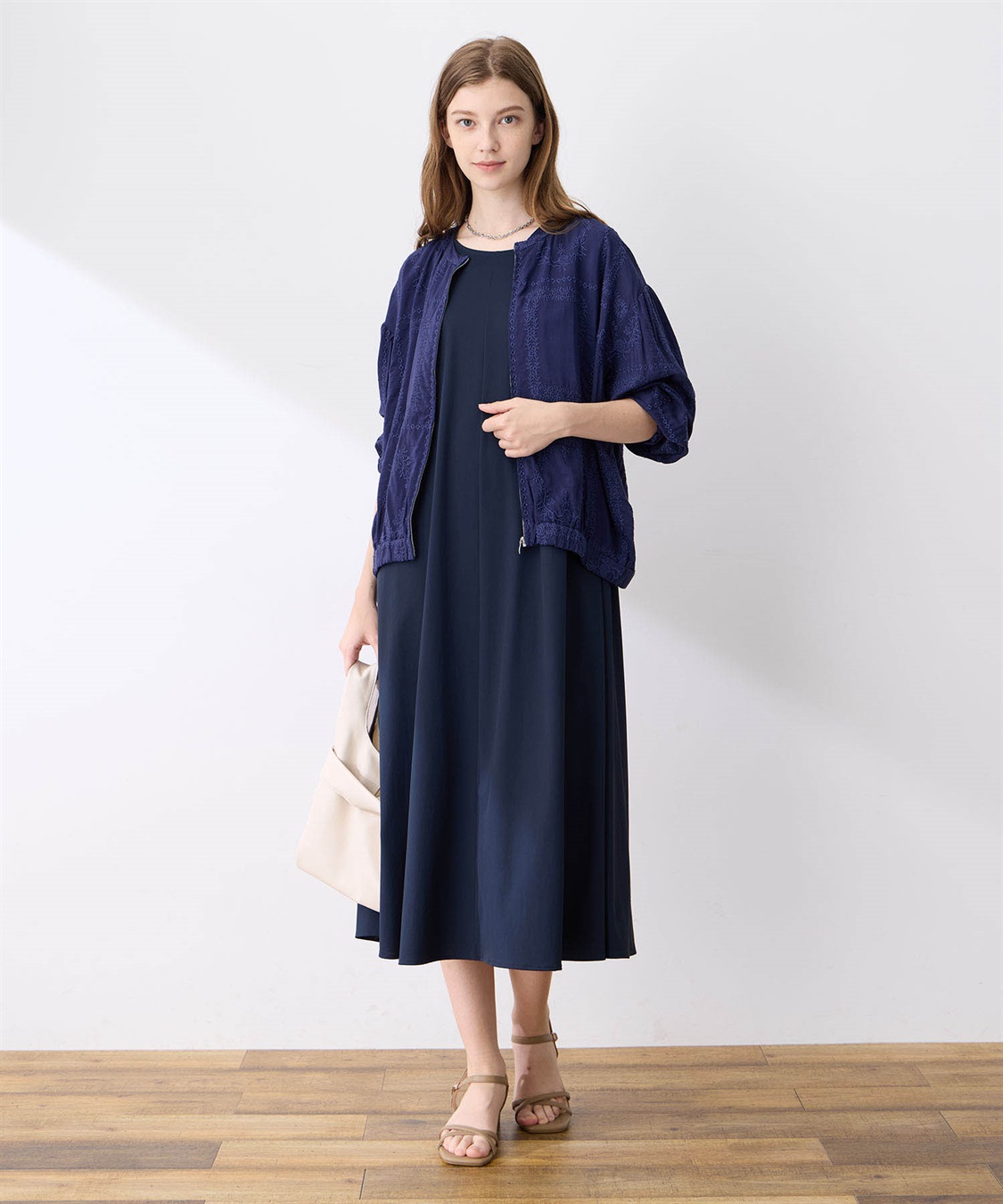 LE SOUK HOLIDAY 【接触冷感】超冷感ノースリーブワンピース_sub_19