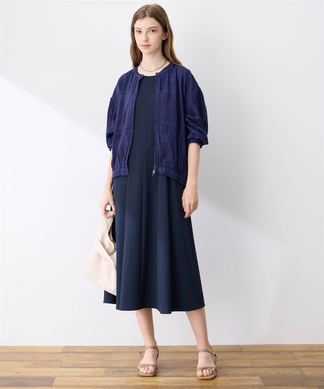 LE SOUK HOLIDAY 【接触冷感】超冷感ノースリーブワンピース_sub_20