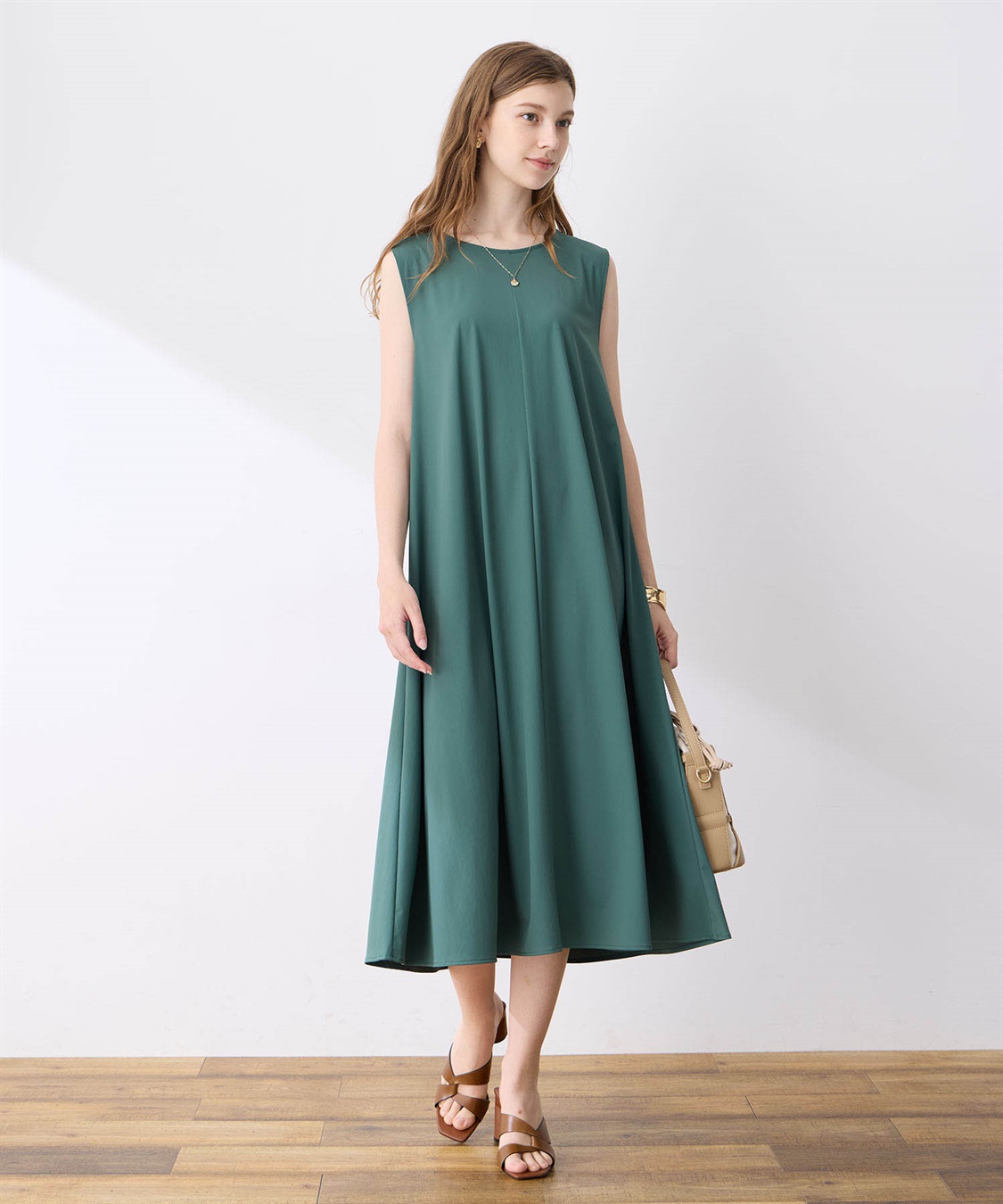 LE SOUK HOLIDAY 【接触冷感】超冷感ノースリーブワンピース_sub_23