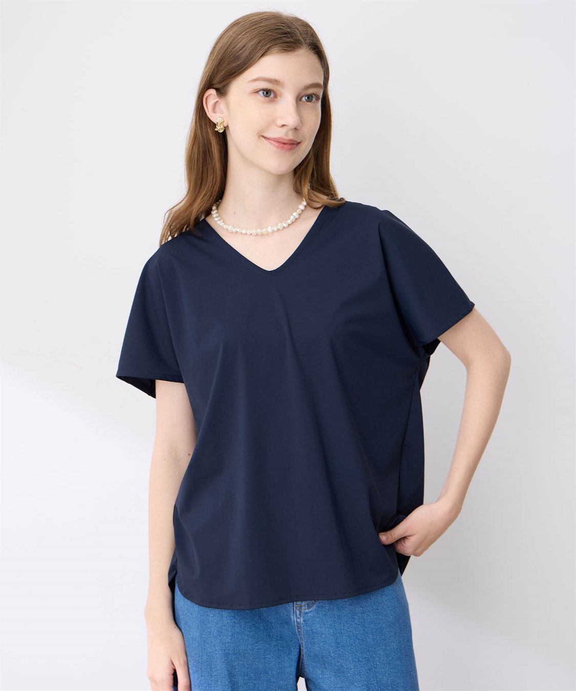 ルスークホリデー LE SOUK HOLIDAY ランタンスリーブプルオーバー （チャコール） LE SOUK HOLIDAY tシャツ カットレースランタンスリーブプル