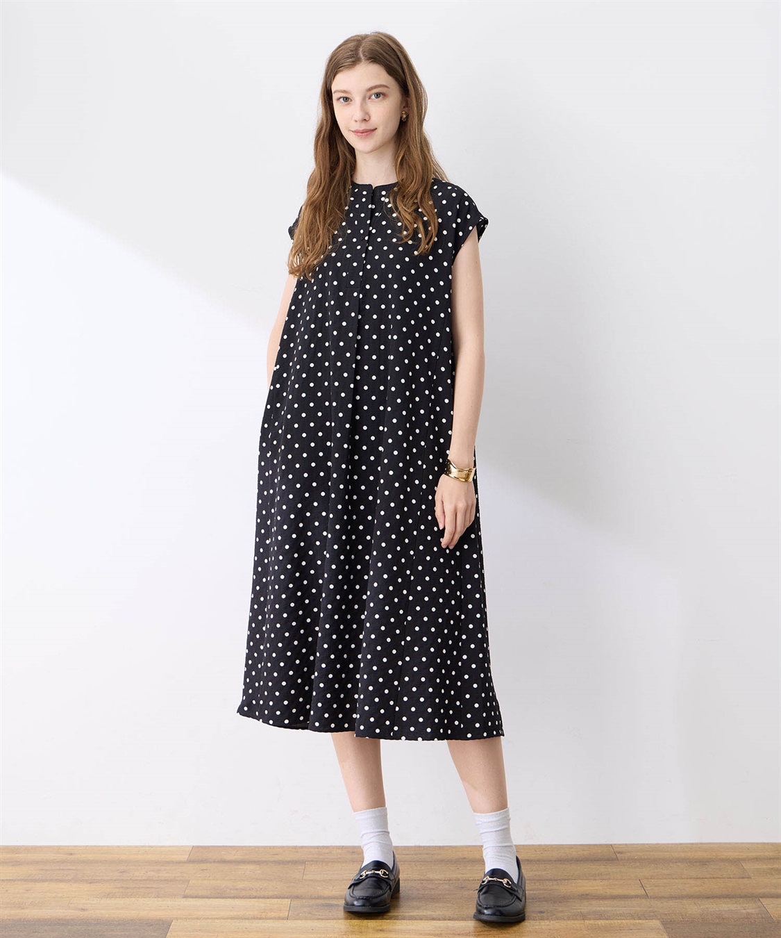 LE SOUK HOLIDAY スキッパーサッカーワンピース_sub_10