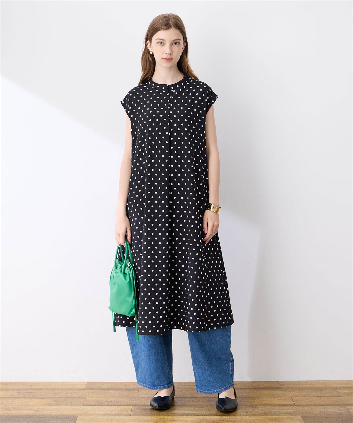 LE SOUK HOLIDAY スキッパーサッカーワンピース_sub_15