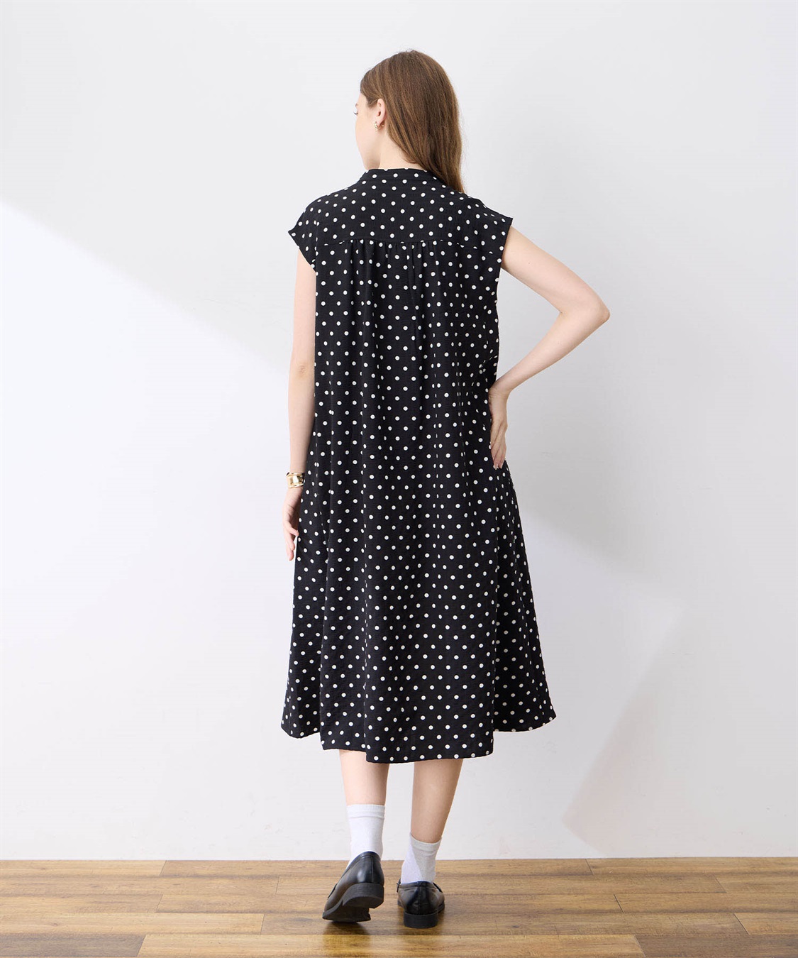 LE SOUK HOLIDAY スキッパーサッカーワンピース_sub_16