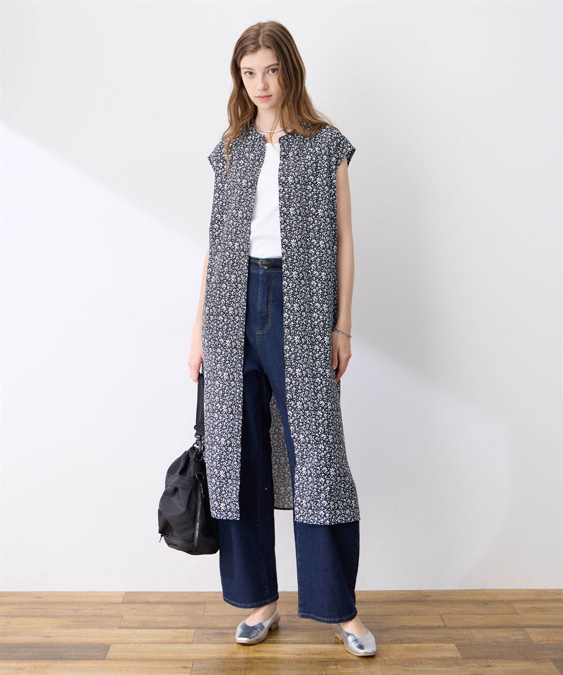 LE SOUK HOLIDAY 小花柄スリットワンピース_sub_4