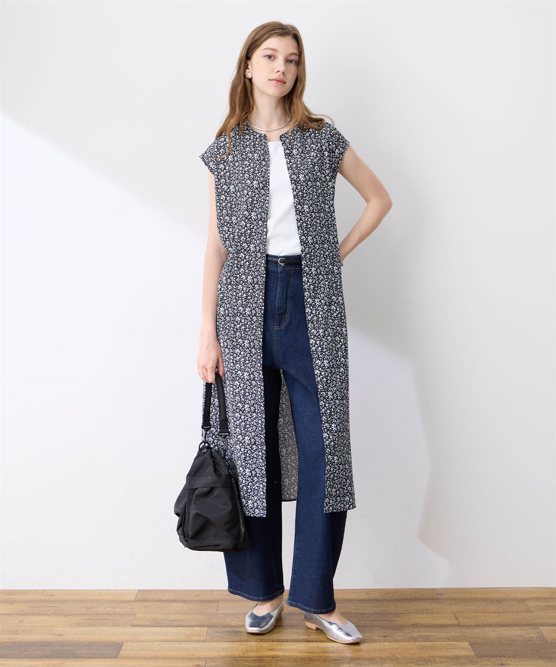 LE SOUK HOLIDAY 小花柄スリットワンピース_sub_6