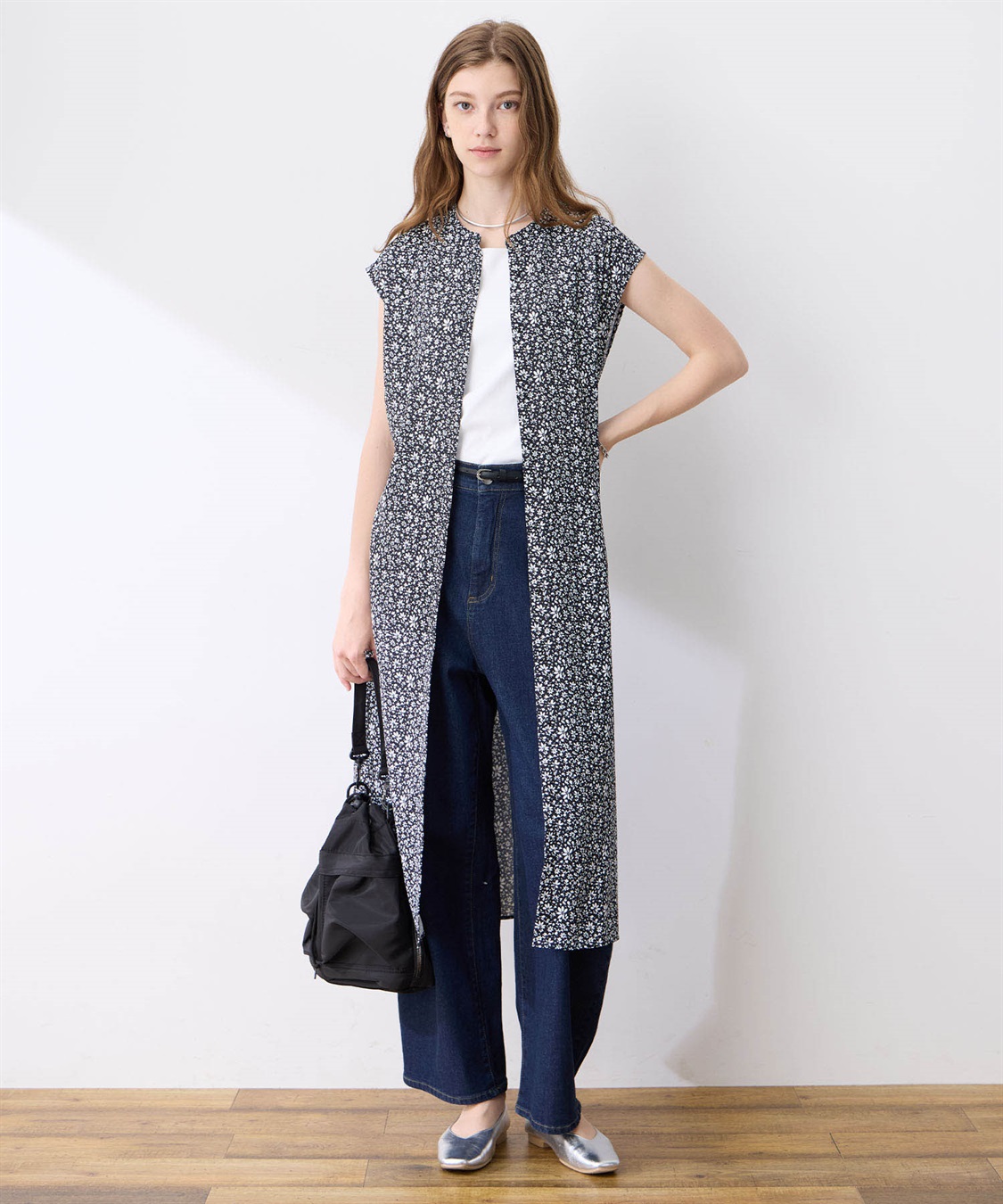 LE SOUK HOLIDAY 小花柄スリットワンピース_sub_7