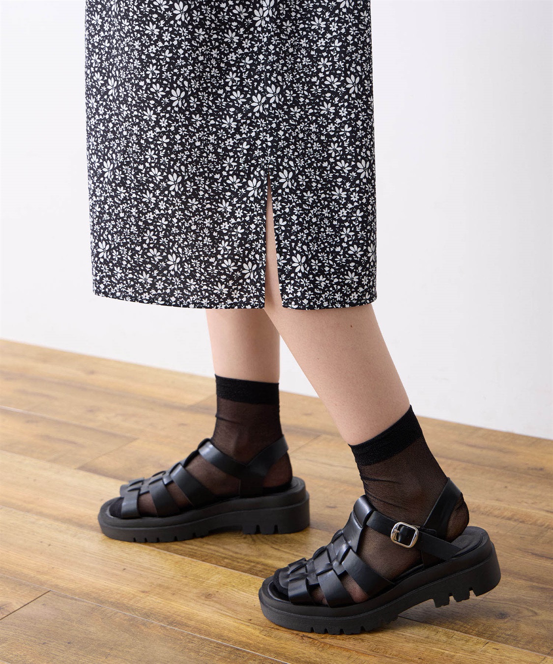 LE SOUK HOLIDAY 小花柄スリットワンピース_sub_16