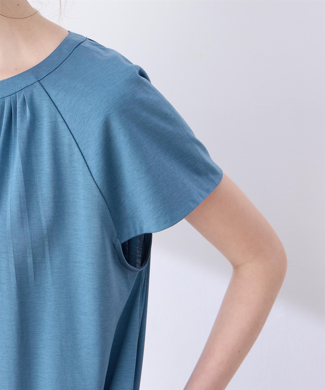 LE SOUK HOLIDAY 【接触冷感】ピンタックワンピース_sub_21