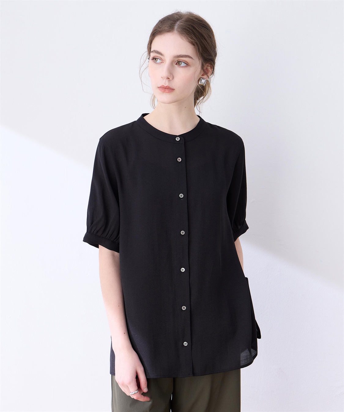 LE SOUK HOLIDAY バックラッフルティアードシアーブラウス_sub_6