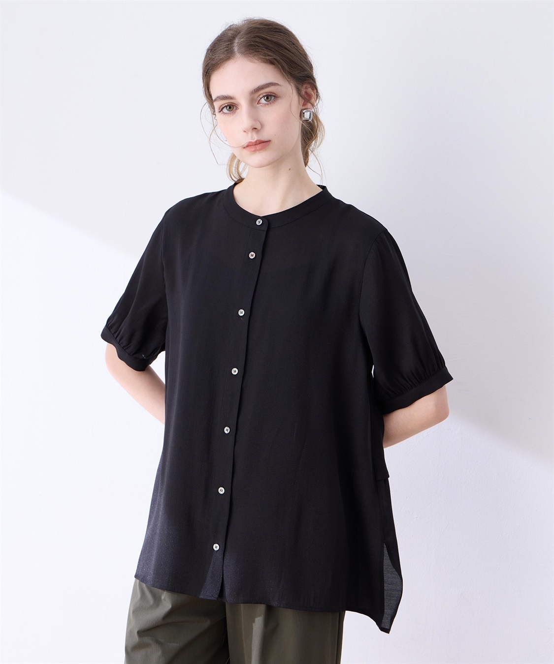 LE SOUK HOLIDAY バックラッフルティアードシアーブラウス_sub_7