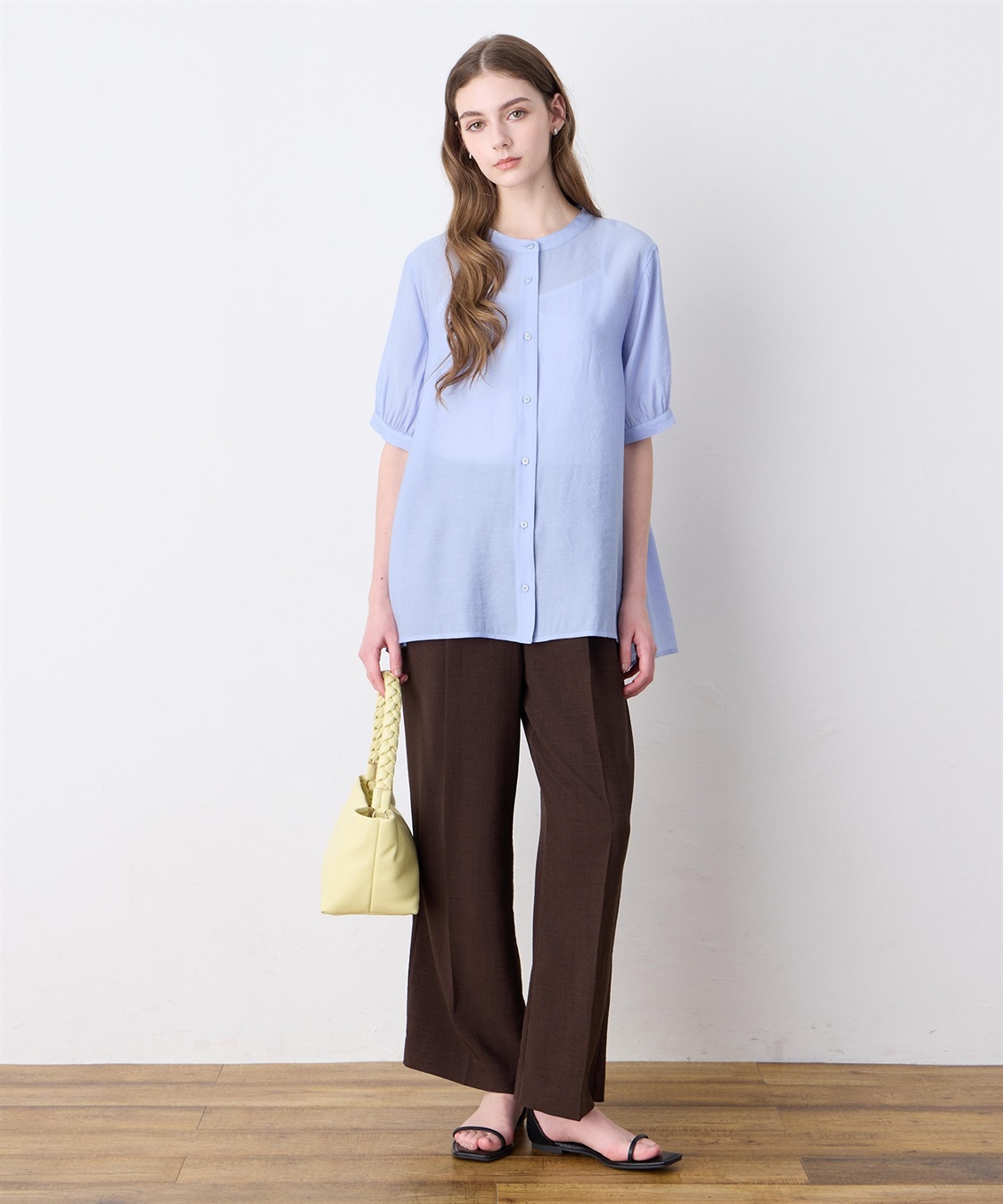 LE SOUK HOLIDAY バックラッフルティアードシアーブラウス_sub_20