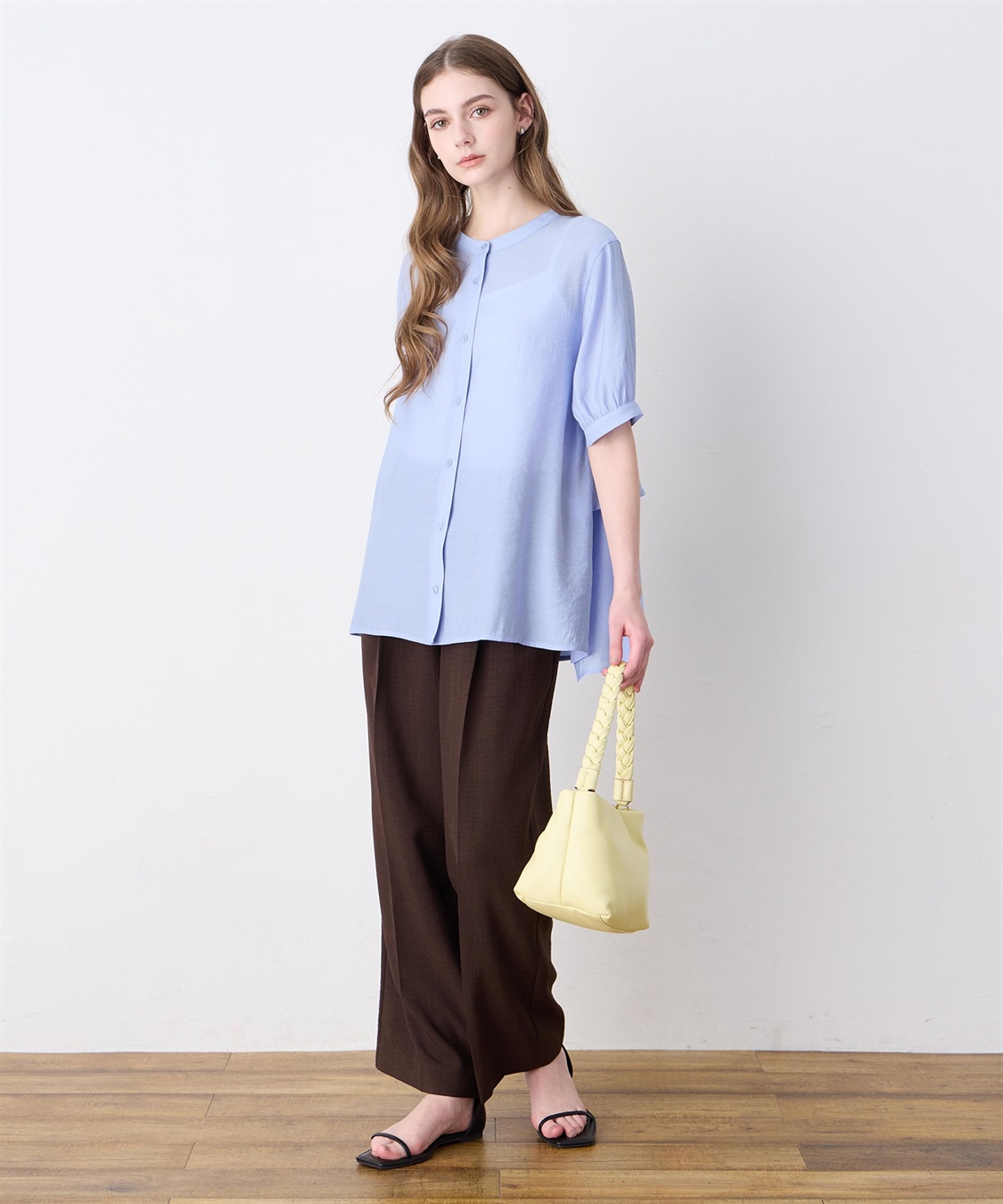 LE SOUK HOLIDAY バックラッフルティアードシアーブラウス_sub_21