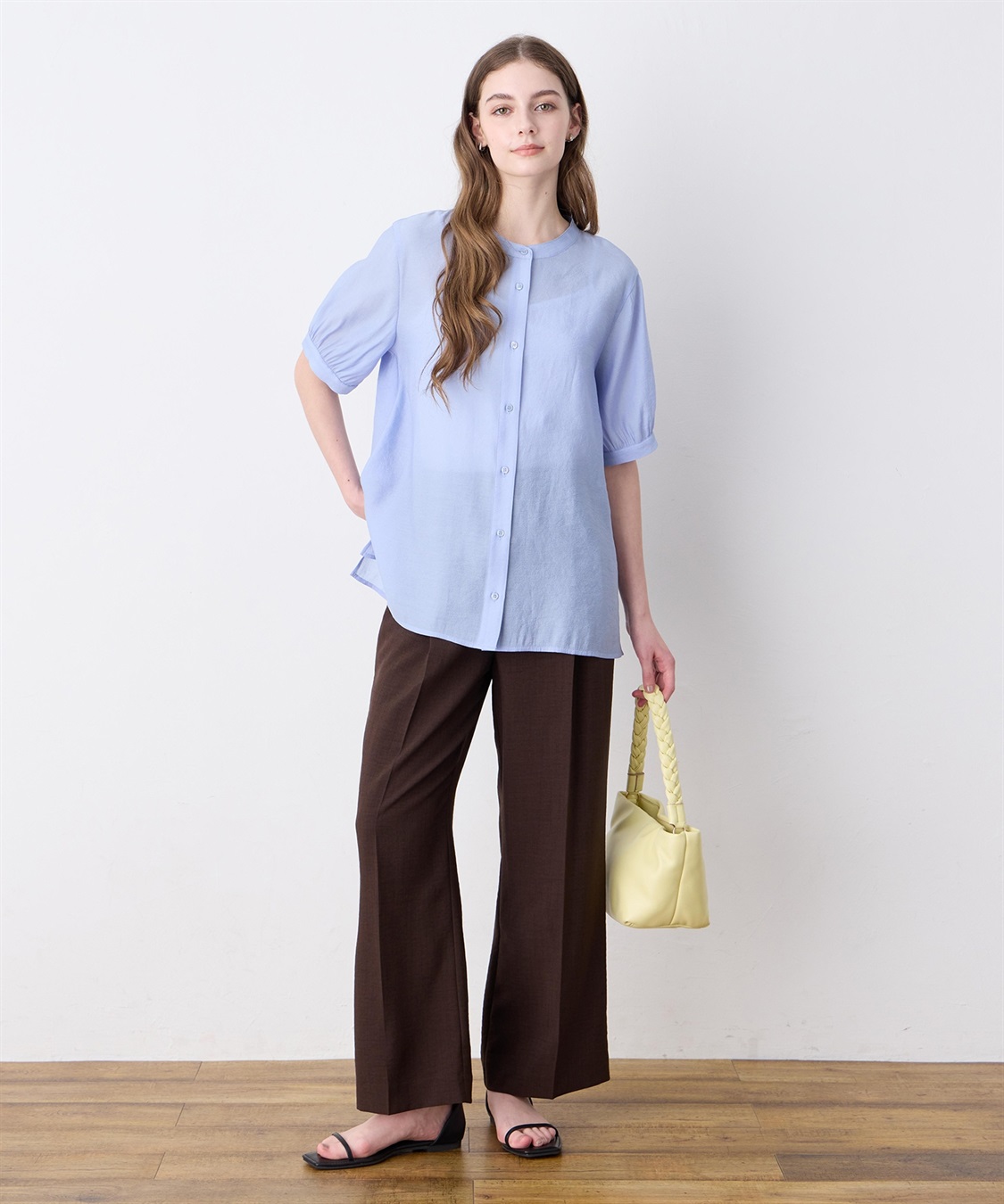 LE SOUK HOLIDAY バックラッフルティアードシアーブラウス_sub_22