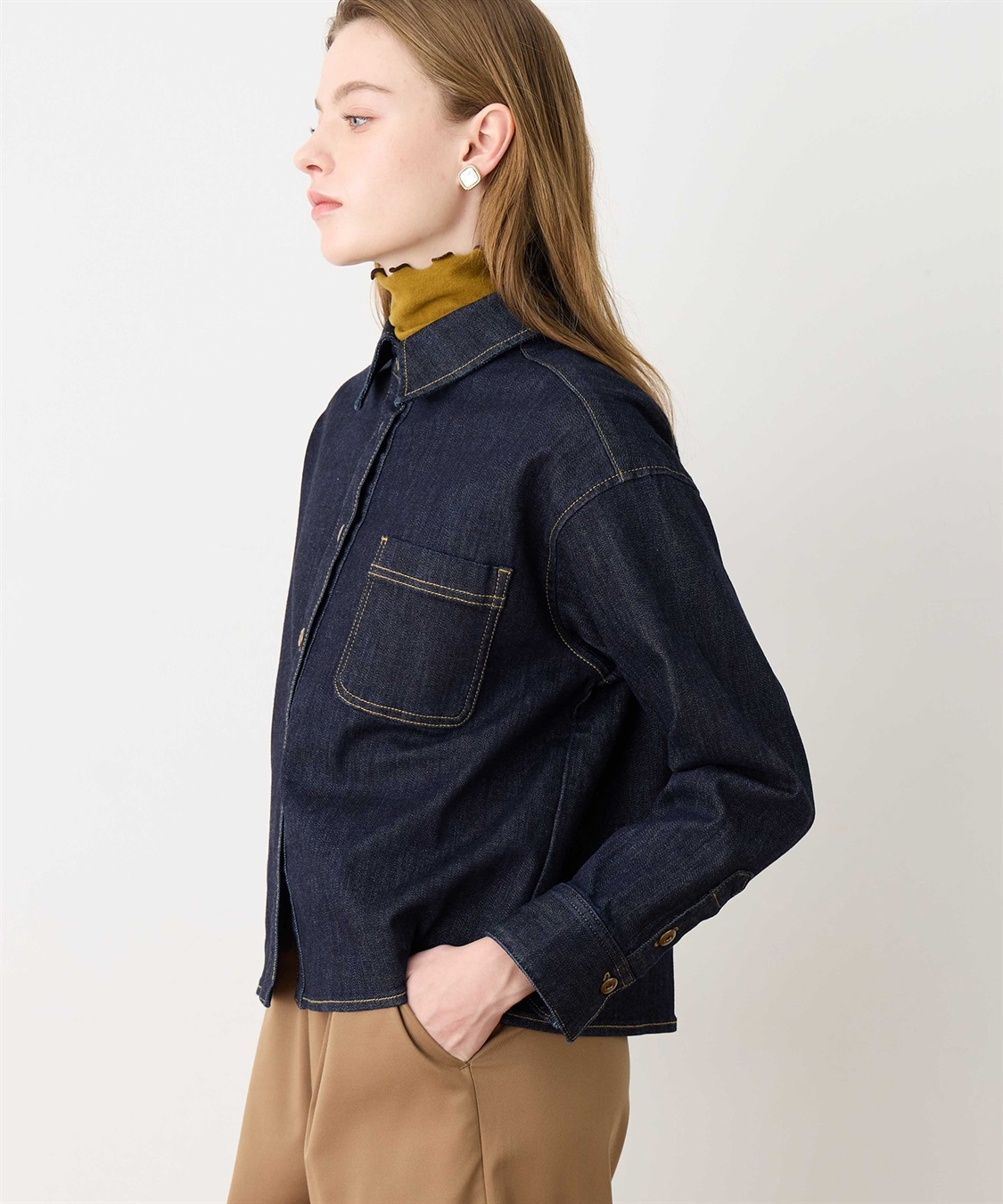 LE SOUK HOLIDAY デニムショートシャツ_sub_6