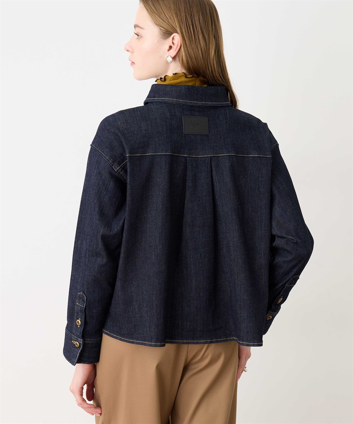 LE SOUK HOLIDAY デニムショートシャツ_sub_7