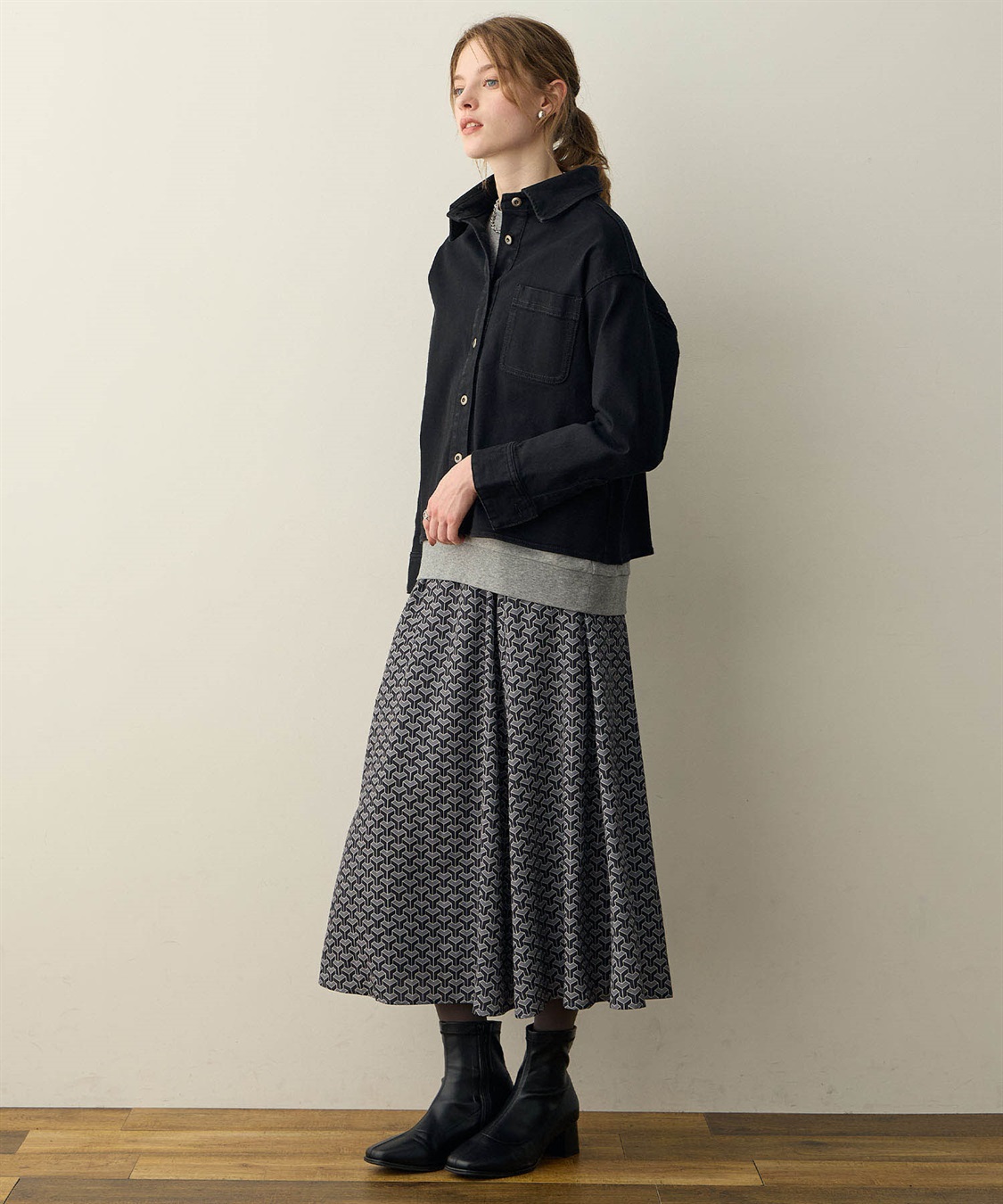 LE SOUK HOLIDAY デニムショートシャツ_sub_11