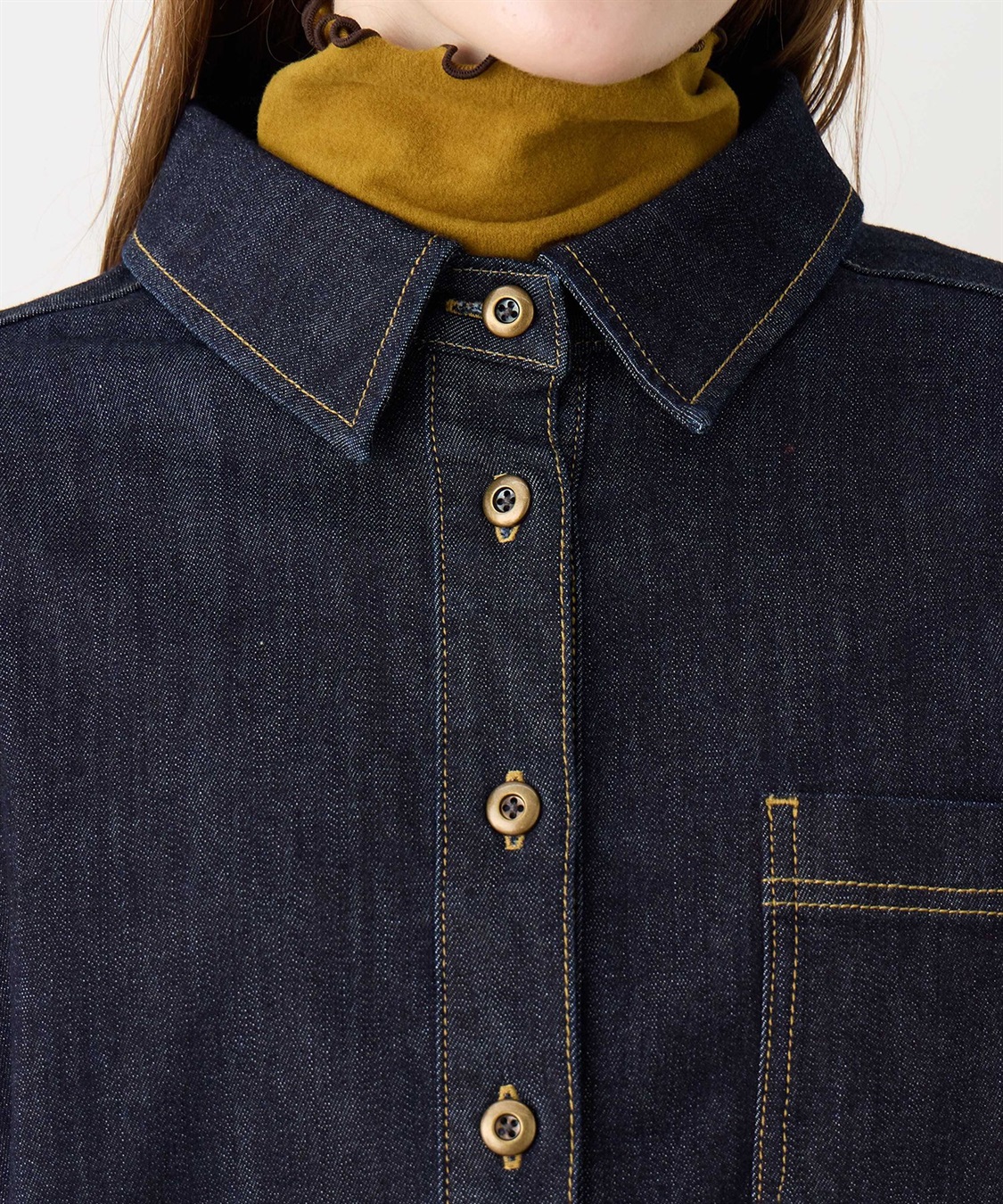 LE SOUK HOLIDAY デニムショートシャツ_sub_13