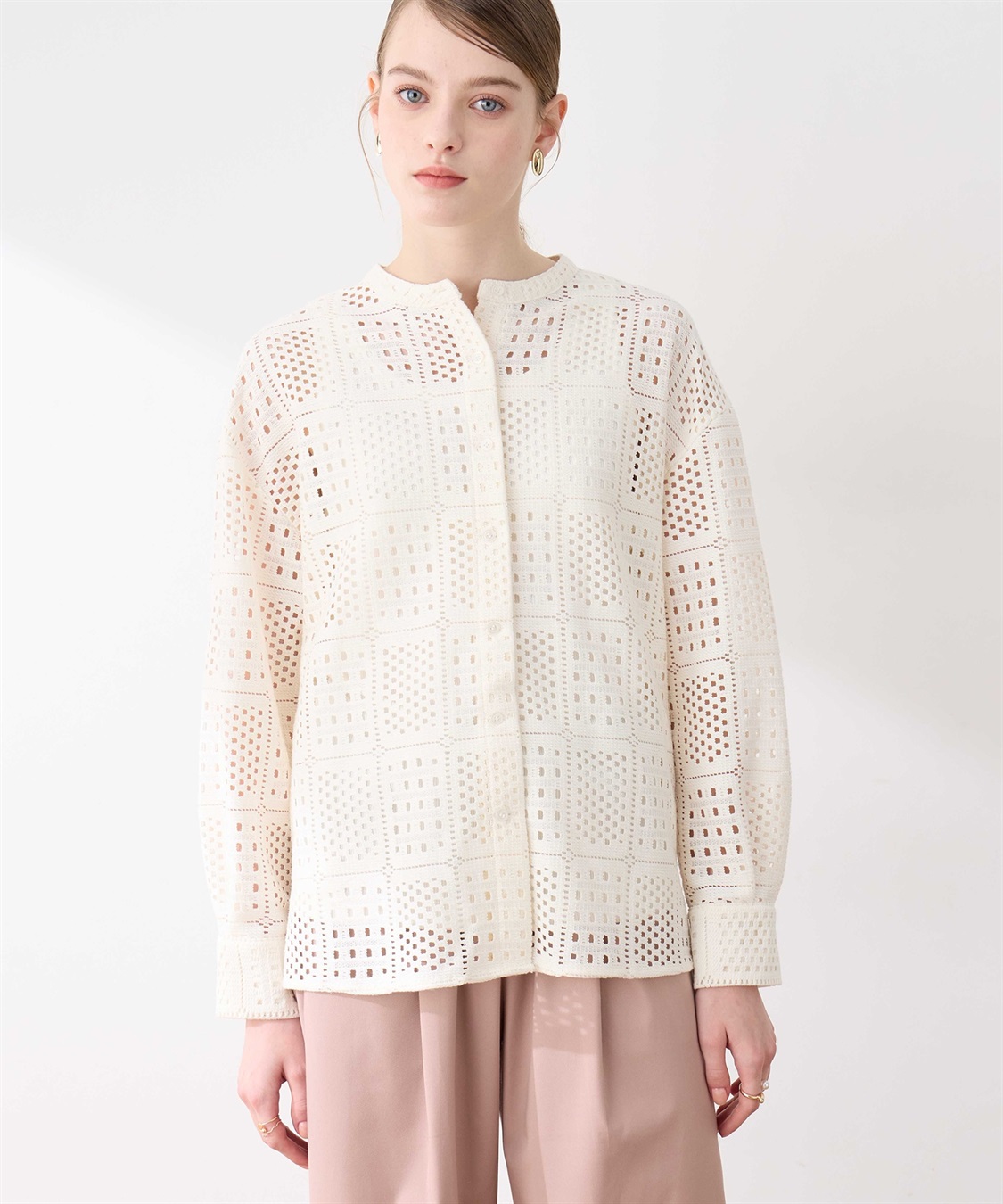 LE SOUK HOLIDAY レースシャツ_sub_1