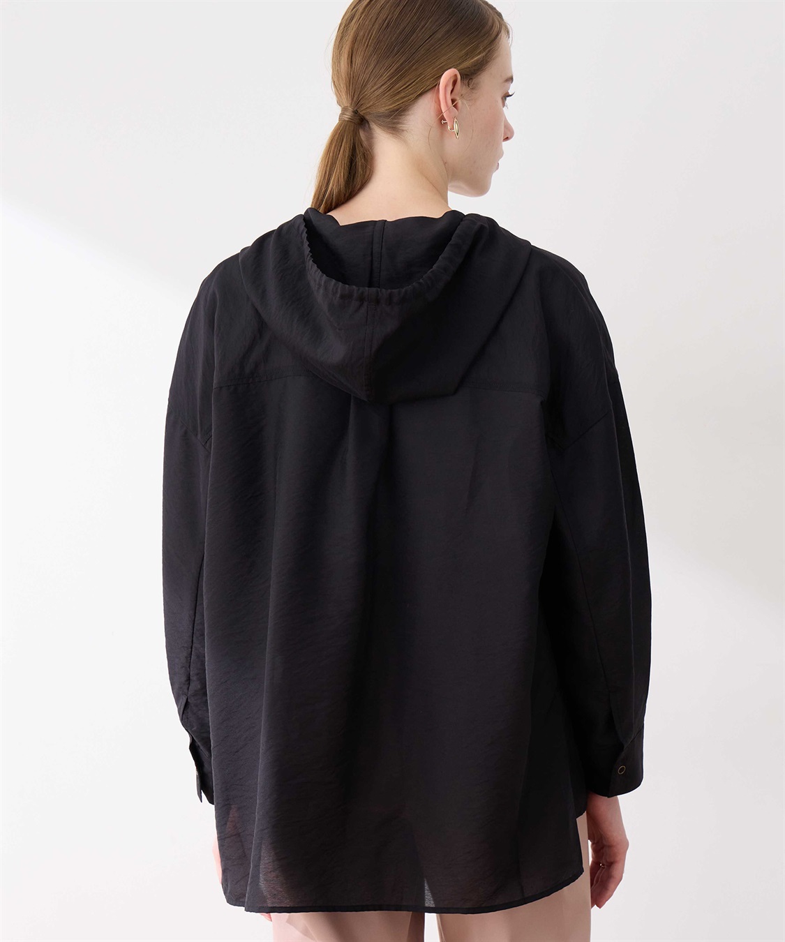 LE SOUK HOLIDAY シアーフードシャツ_sub_7