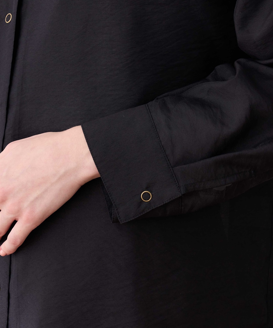 LE SOUK HOLIDAY シアーフードシャツ_sub_12