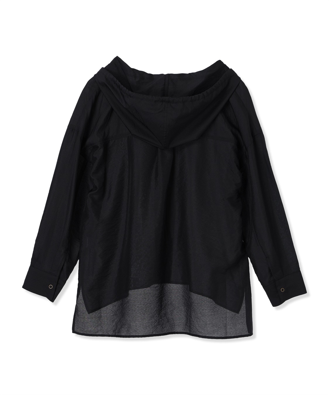 LE SOUK HOLIDAY シアーフードシャツ_sub_15