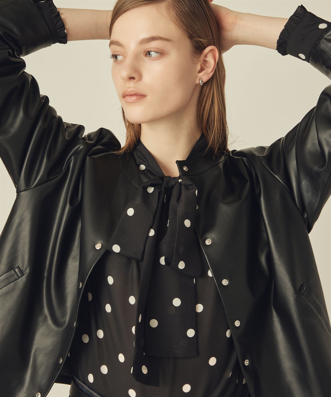 LE SOUK HOLIDAY ボウタイリボンブラウス_sub_6