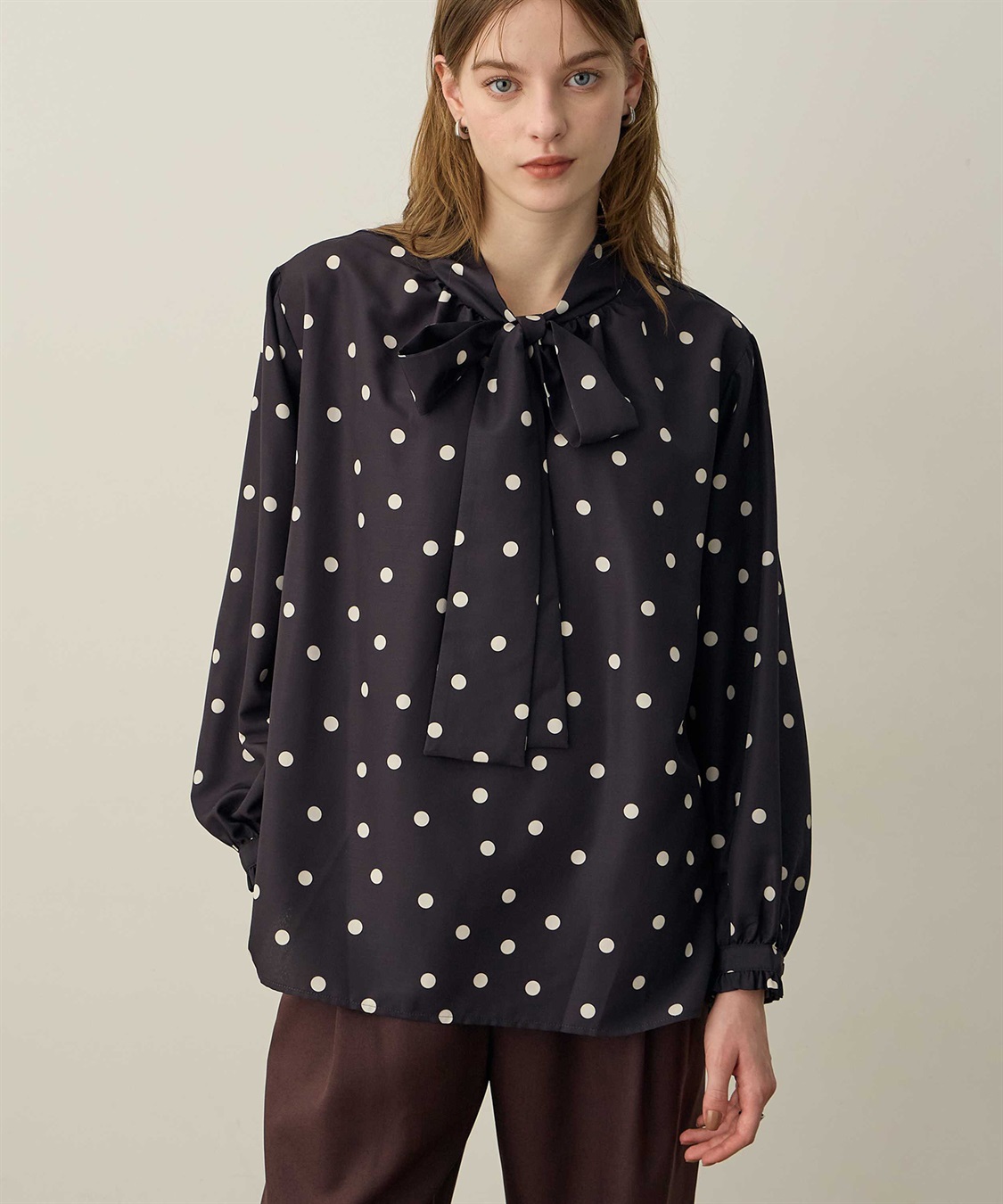 LE SOUK HOLIDAY ボウタイリボンブラウス_sub_9