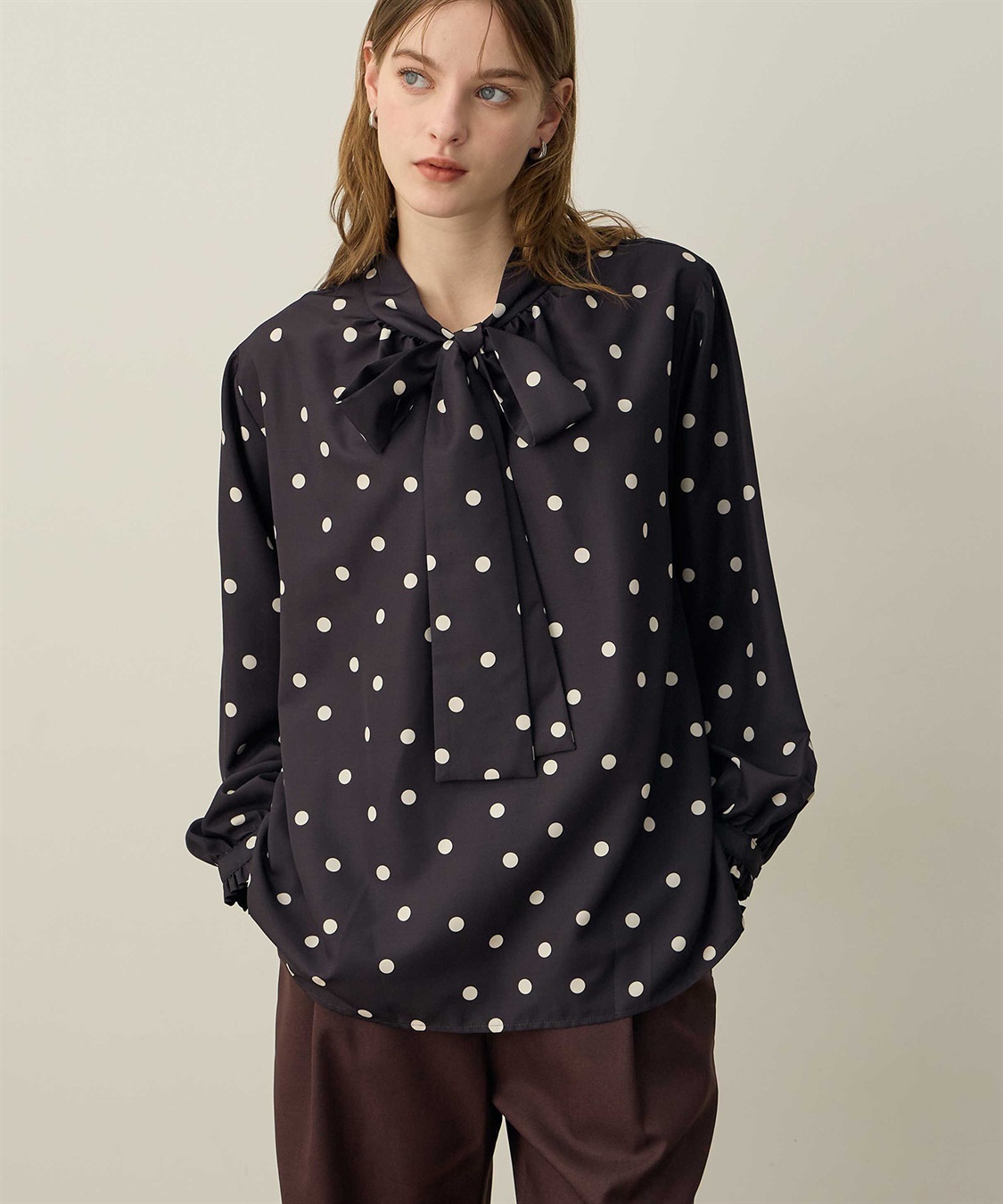 LE SOUK HOLIDAY ボウタイリボンブラウス_sub_10