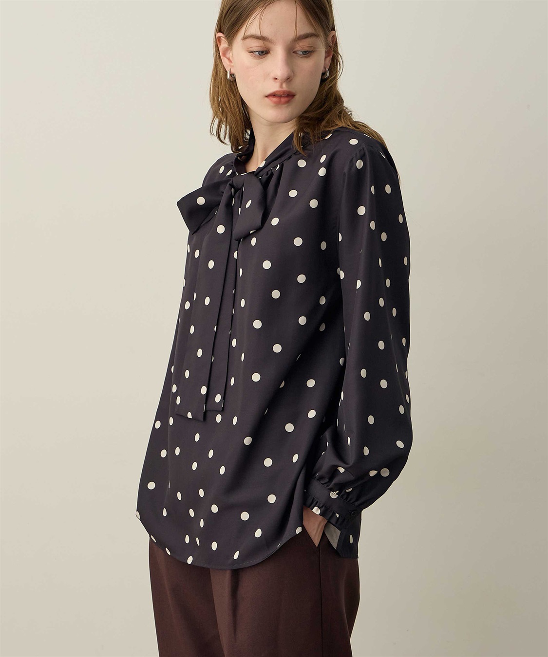 LE SOUK HOLIDAY ボウタイリボンブラウス_sub_11