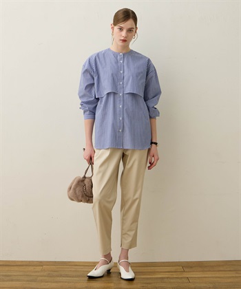 LE SOUK HOLIDAY レイヤード風ストライプブラウス_subthumb_7