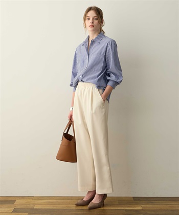 LE SOUK HOLIDAY レギュラーカラーラメストライプシャツ_subthumb_22