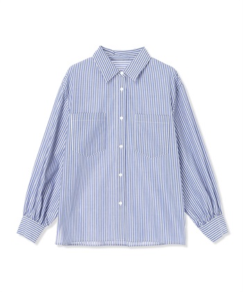 LE SOUK HOLIDAY レギュラーカラーラメストライプシャツ_subthumb_24