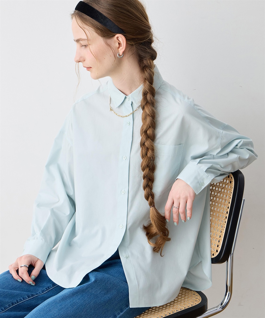 LE SOUK HOLIDAY バックタックシャツ_sub_7