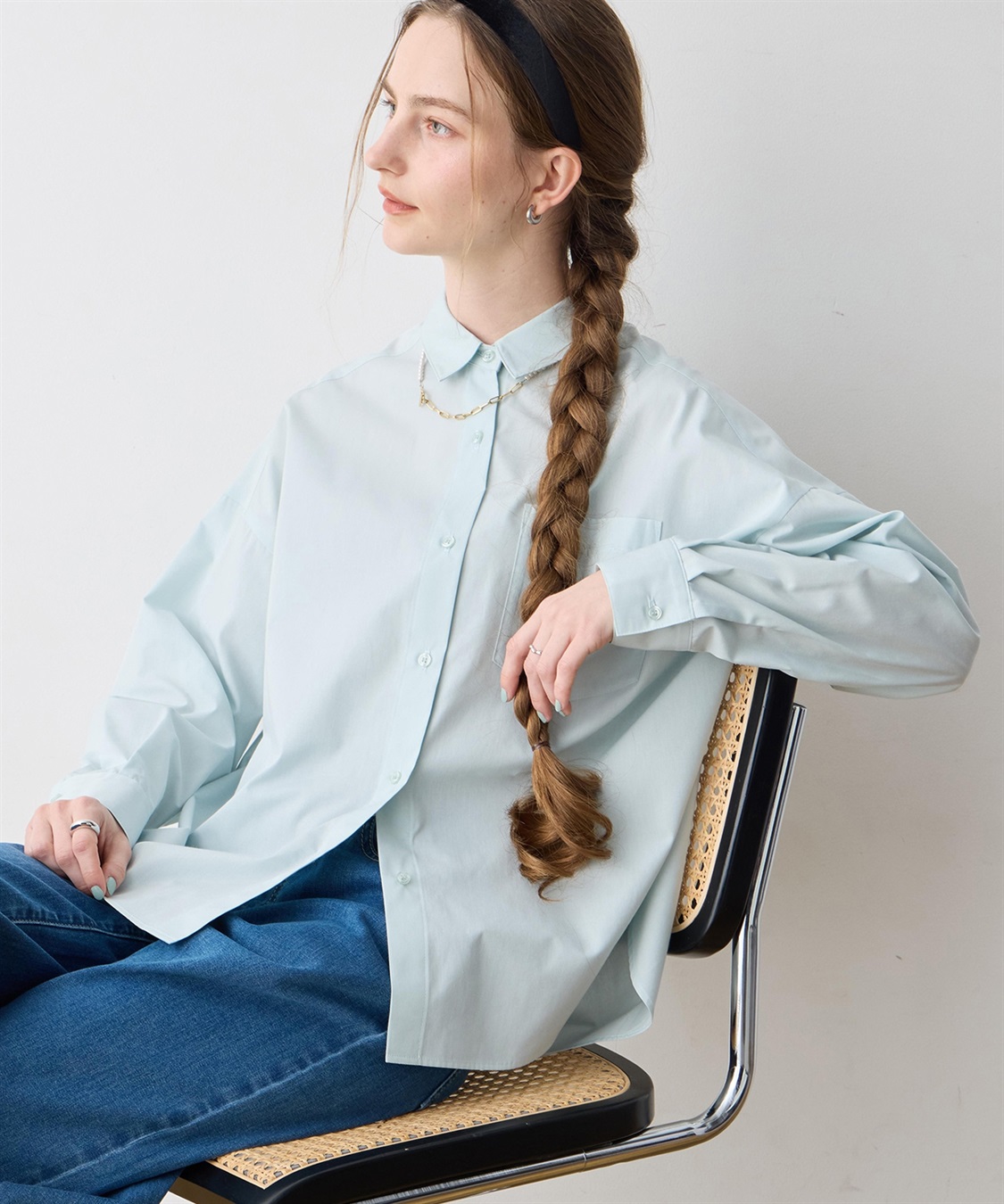 LE SOUK HOLIDAY バックタックシャツ_sub_8