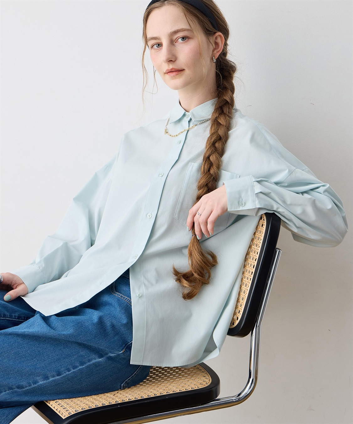 LE SOUK HOLIDAY バックタックシャツ_sub_10