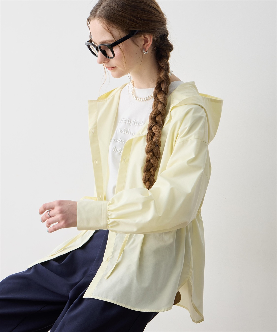 LE SOUK HOLIDAY フードシャツ_sub_2